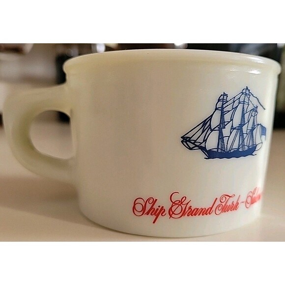 Vintage Old Spice Shulton Shaving Mug ~ Ship Recovery Salem 1794 Grand Turk 1786 - Picture 4 of 7